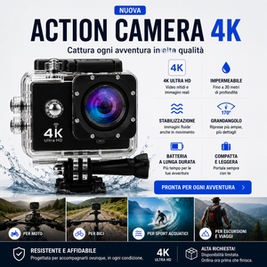 Action Camera 4K Ultra HD