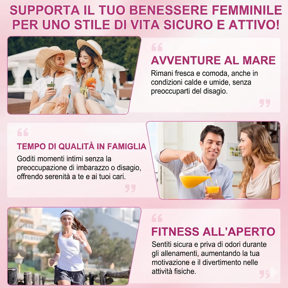 Gommose Premium per l'Equilibrio Intimo Femminile - Vital Source